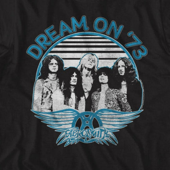 Aerosmith Dream On Blue and White T-Shirt product image 2