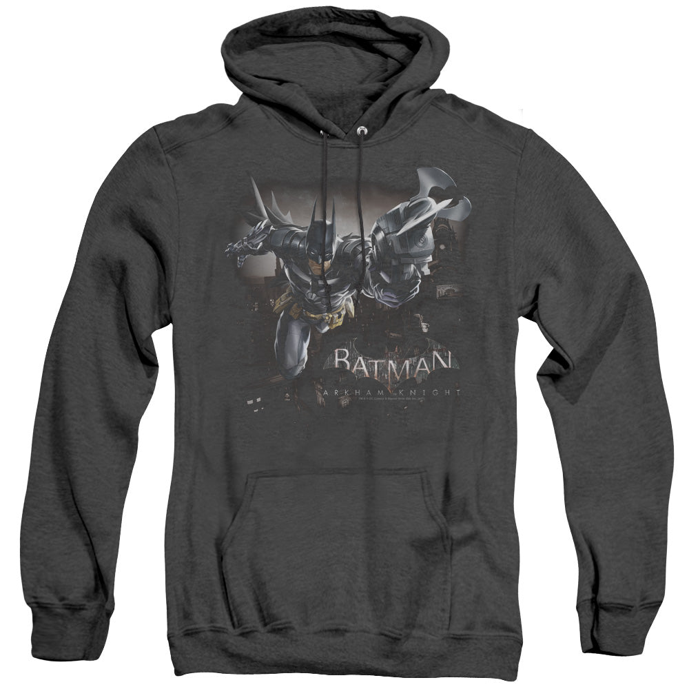Men's Batman Arkham Knight Grapple Heather Pullover Hoodie product image 1