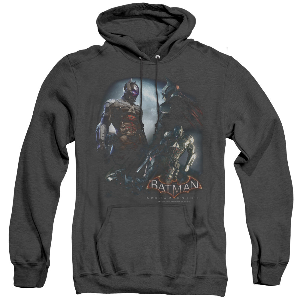 Men's Batman Arkham Knight Face Off Heather Pullover Hoodie product image 1
