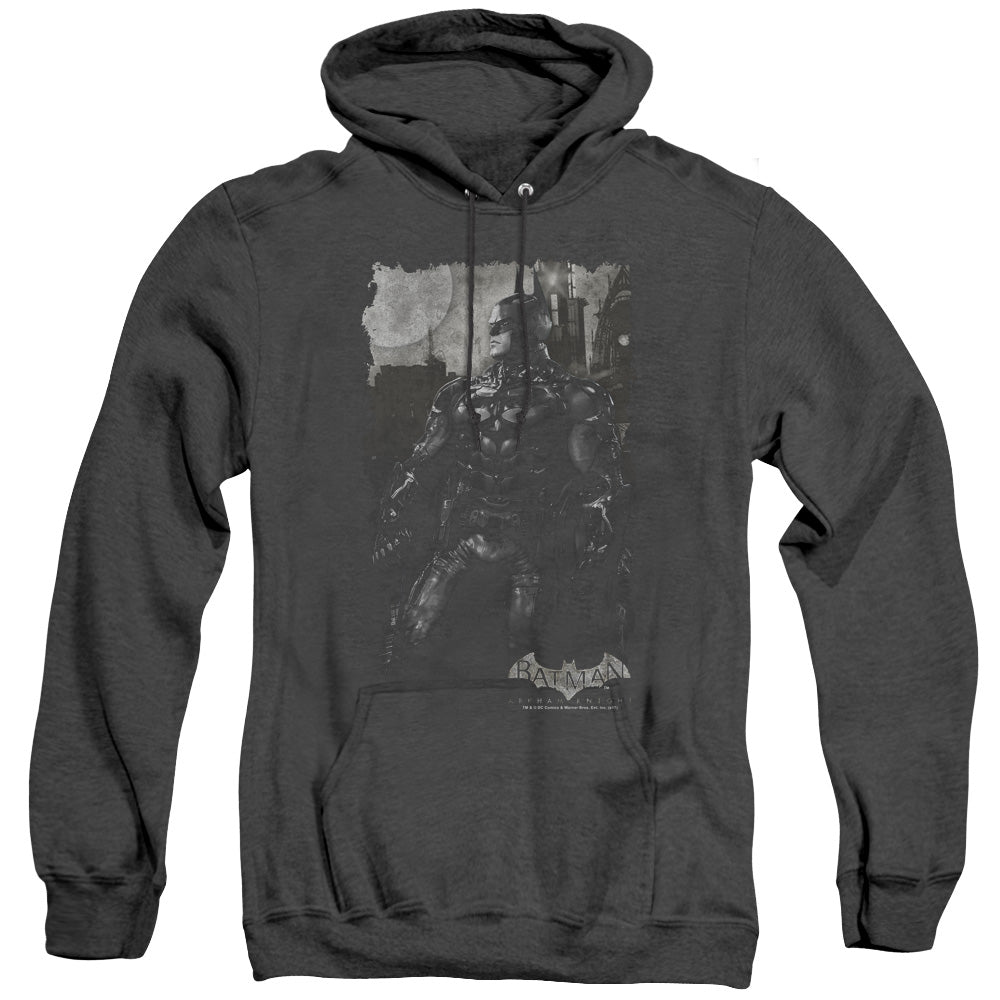 Men's Batman Arkham Knight Bat Brood Heather Pullover Hoodie product image 1