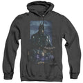 Men's Batman Arkham Knight Batmobile Heather Pullover Hoodie product image 1