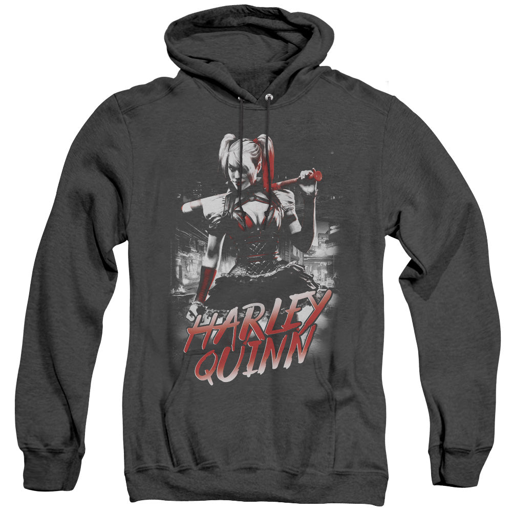 Men's Batman Arkham Knight Quinn City Heather Pullover product image 1