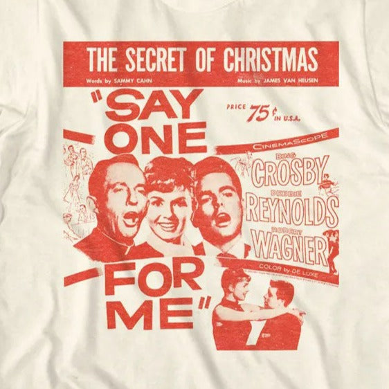 Bing Crosby The Secret of Christmas T-Shirt product image 2