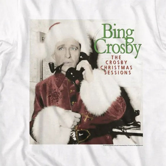 Bing Crosby Christmas Sessions Album T-Shirt product image 2