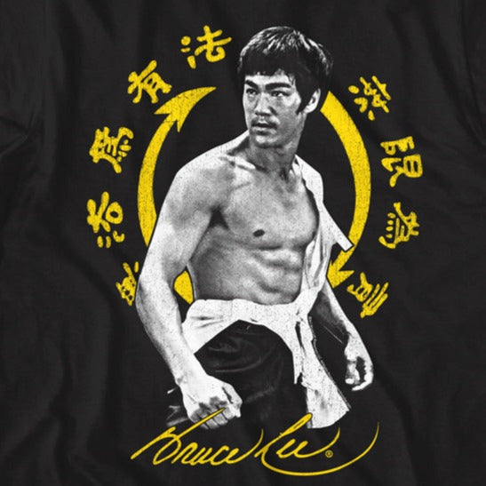Bruce Lee Bright Symbols T-Shirt product image 2