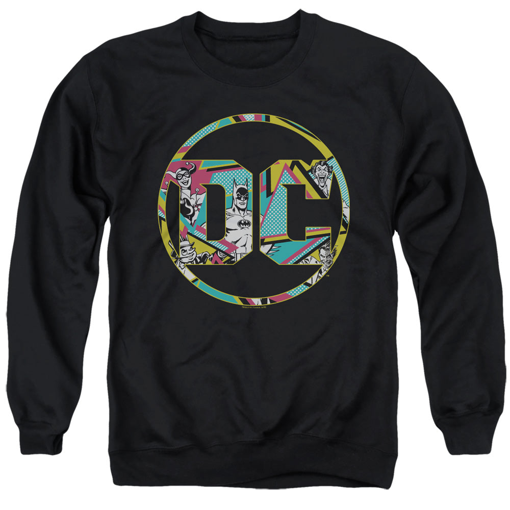 Men's DC Comics Batman 80S Bat Logo Crewneck Sweatshirt product image 1