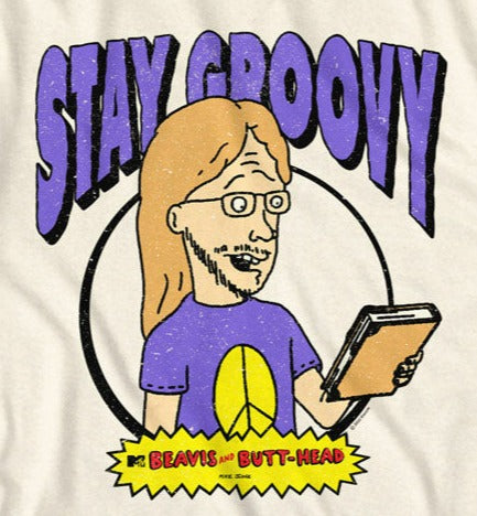 Beavis and Butthead Stay Groovy T-Shirt product image 2