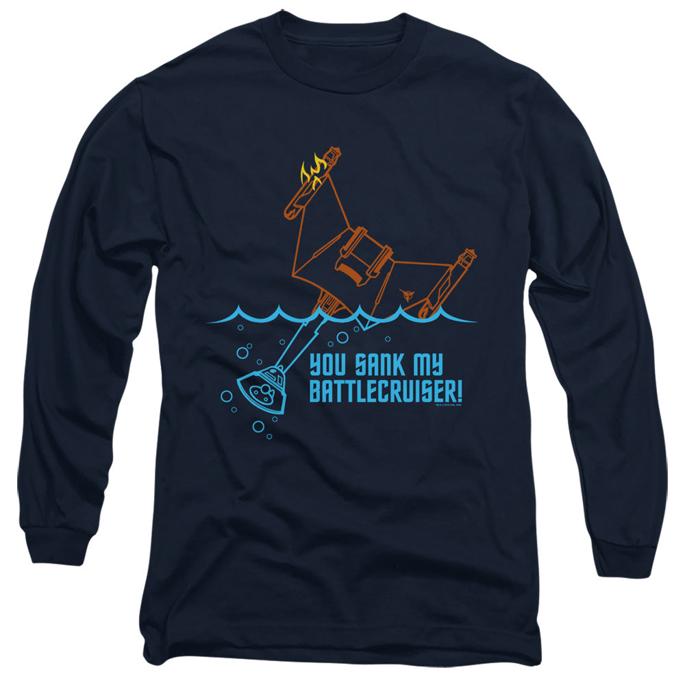 Men's Star Trek Tos Battlecruiser Long Sleeve Tee product image 1