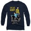 Men's Star Trek Tos My Seat Long Sleeve Tee product image 1