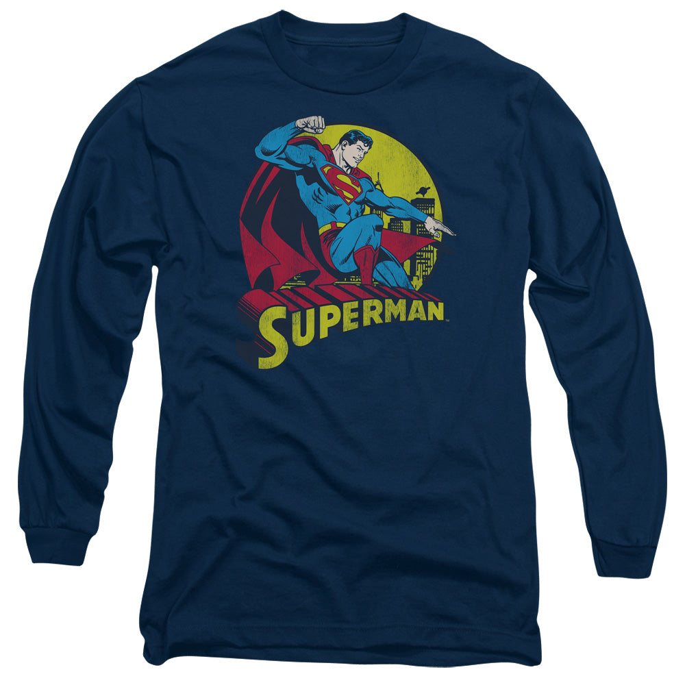 Men's DC Comics Superman Big Blue Long Sleeve Tee product image 1