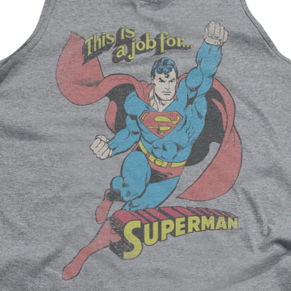 DC Comics Superman on the Job Tank Top