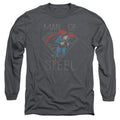 Men's DC Comics Superman Hardened Heart Long Sleeve Tee product image 1