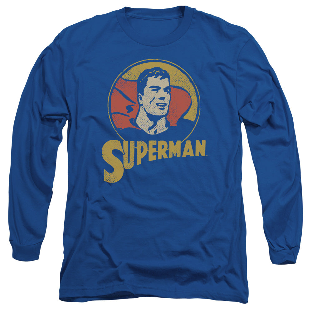 Men's DC Comics Superman Super Circle Long Sleeve Tee product image 1