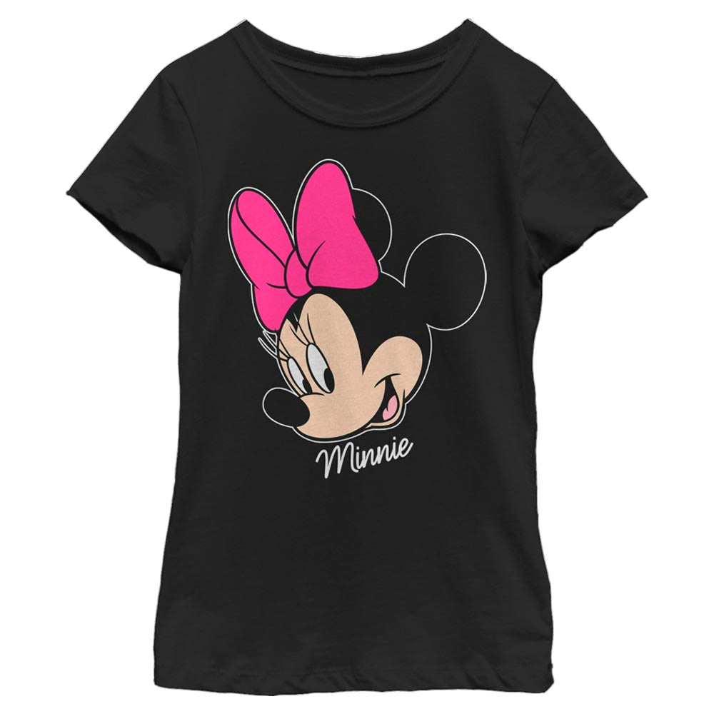 Girl's Disney Minnie Big Face T-Shirt product image 1