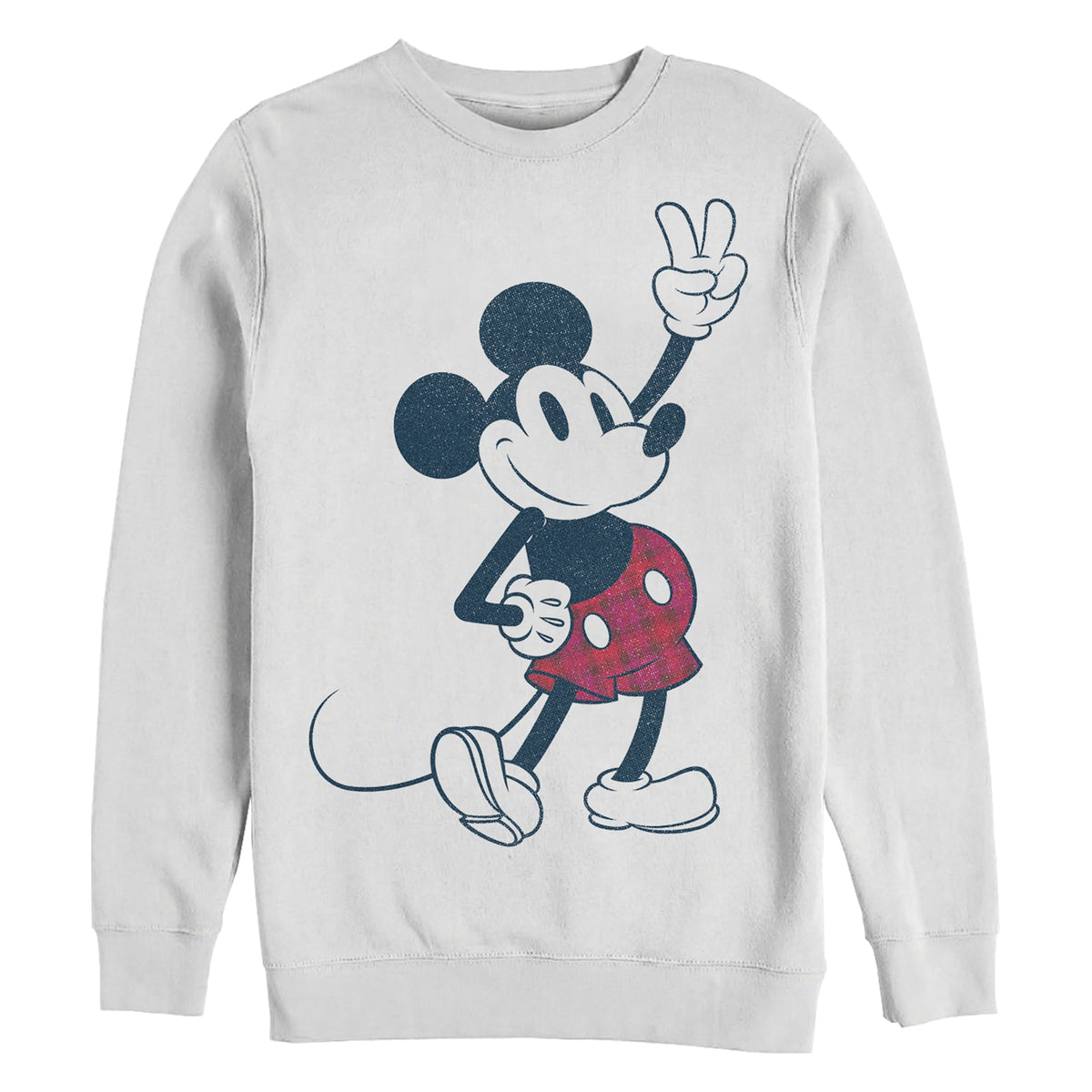Men's Disney Plaid Mickey Sweatshirt product image 1
