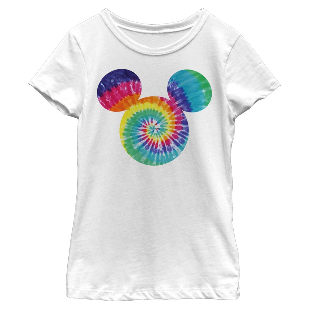 Girl's Disney Mickey Tie Dye Fill T-Shirt product image 1