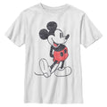 Boy's Disney Mouse Pose Distressed T-Shirt product image 1