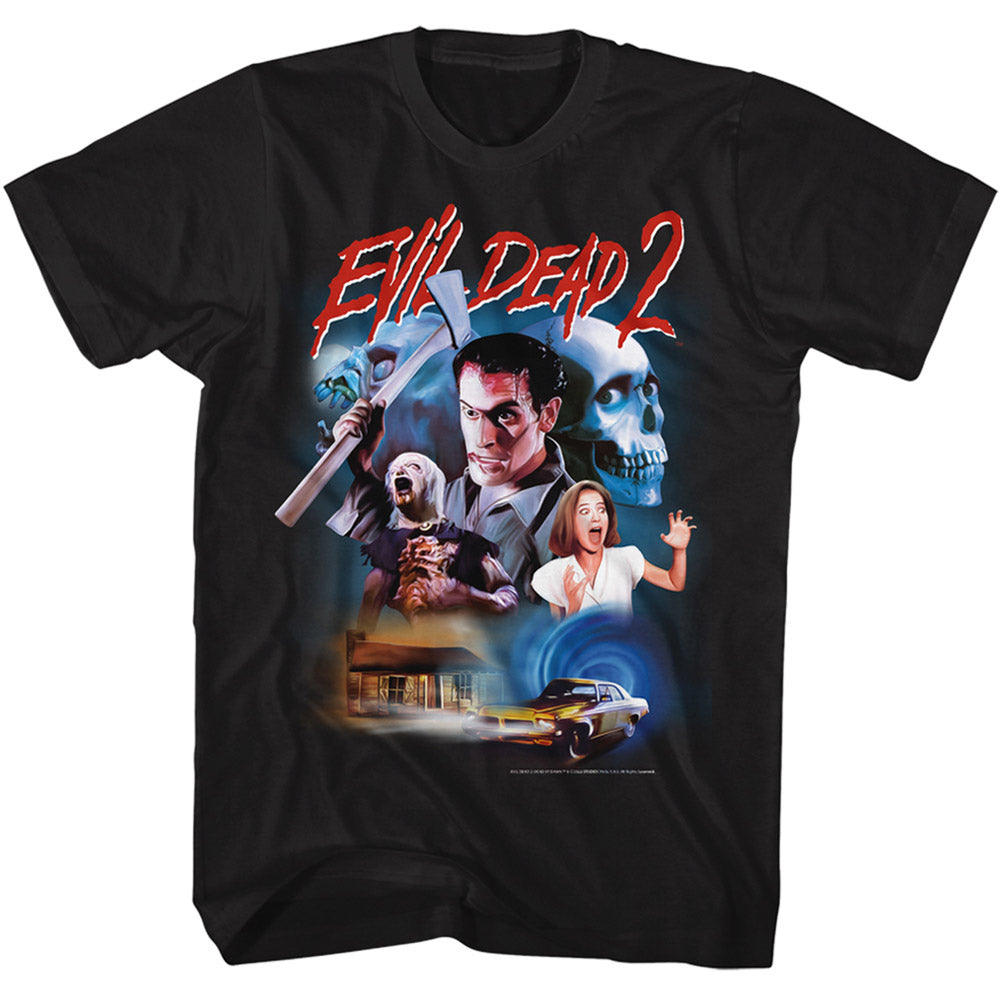 Men's Evil Dead Collage Drawing Tee product image 1