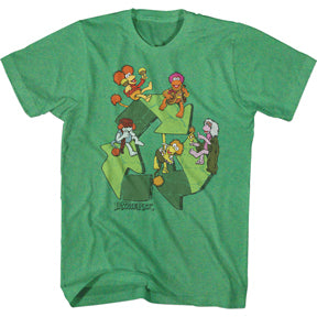 Men's Fraggle Rock Recycle Symbol Tee product image 1