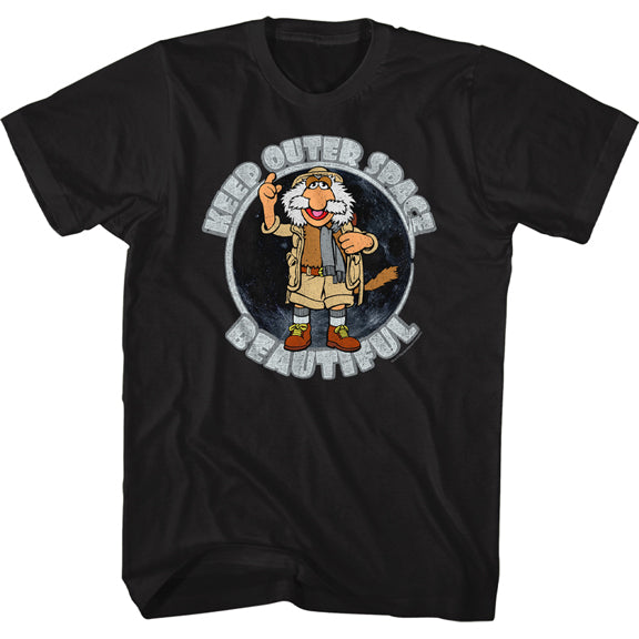 Men's Fraggle Rock Keep Outer Space Beautiful Tee product image 1