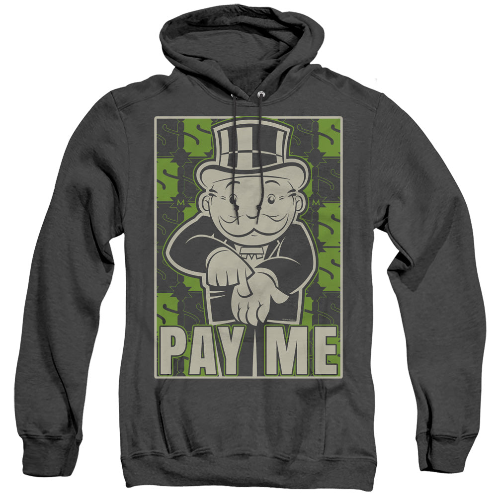 Men's Monopoly Pay Me Heather Pullover Hoodie product image 1