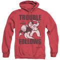 Men's Monopoly Trouble Follows Heather Pullover Hoodie product image 1