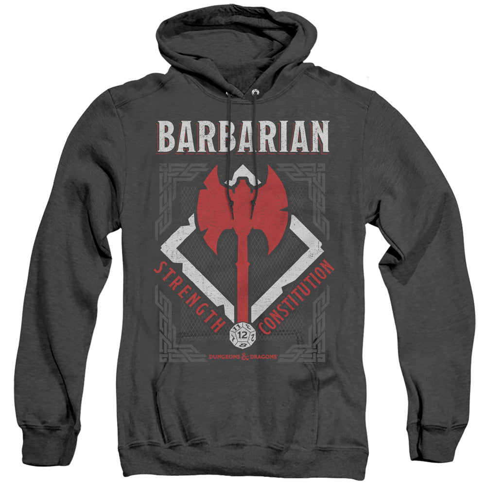 Men's Dungeons And Dragons Barbarian Heather Pullover Hoodie product image 1