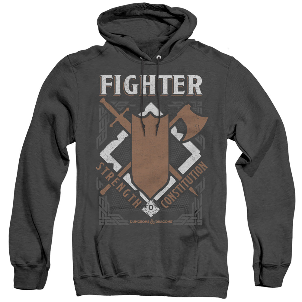 Men's Dungeons And Dragons Fighter Heather Pullover Hoodie product image 1