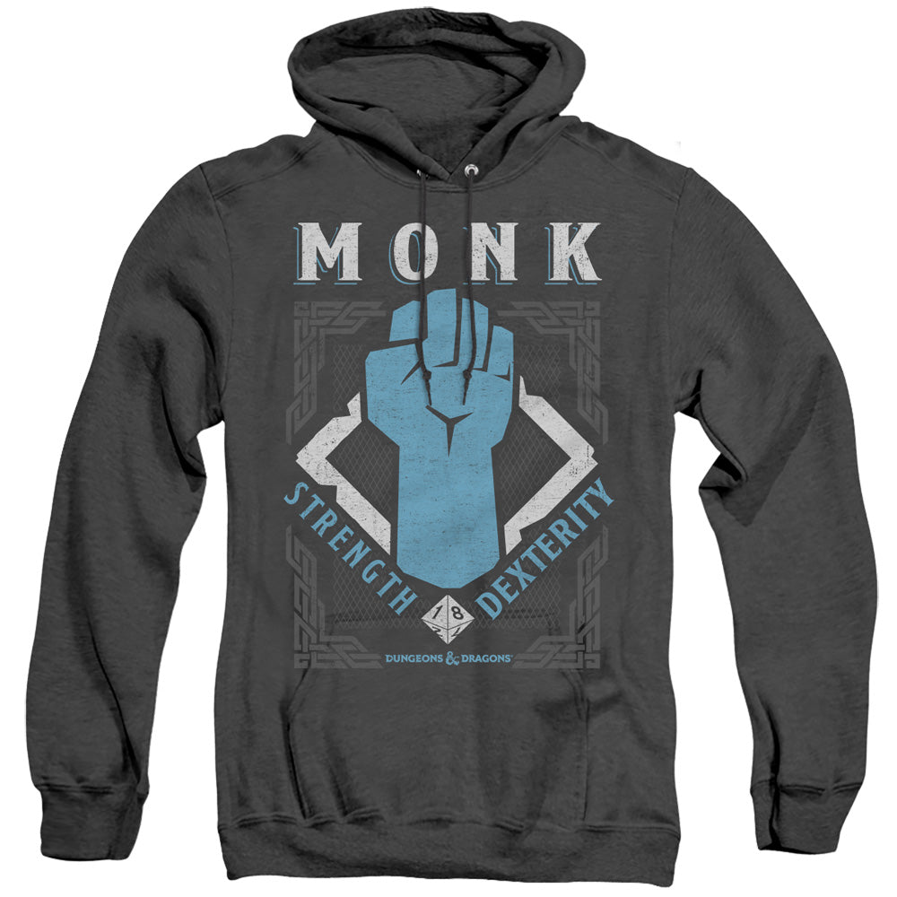 Men's Dungeons And Dragons Monk Heather Pullover Hoodie product image 1