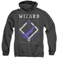 Men's Dungeons And Dragons Wizard Heather Pullover Hoodie product image 1