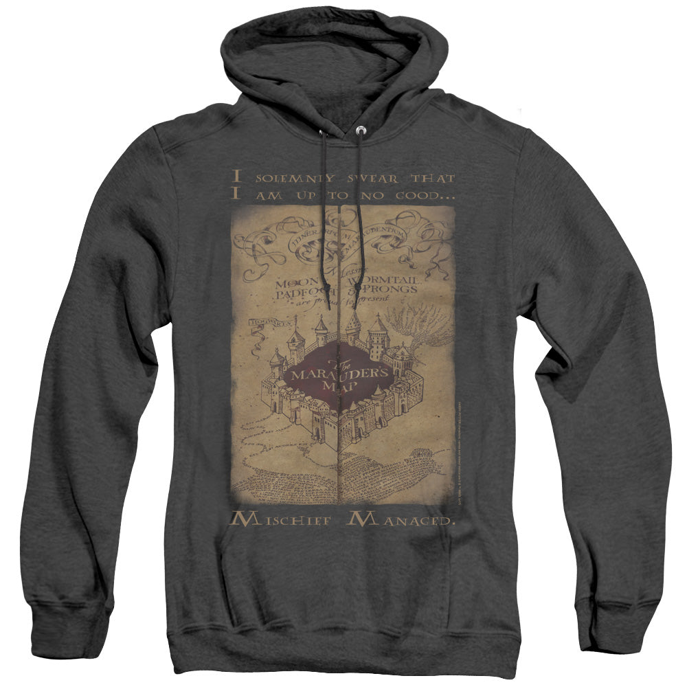 Harry Potter Marauders Map Words Heather Pullover Hoodie product image 1