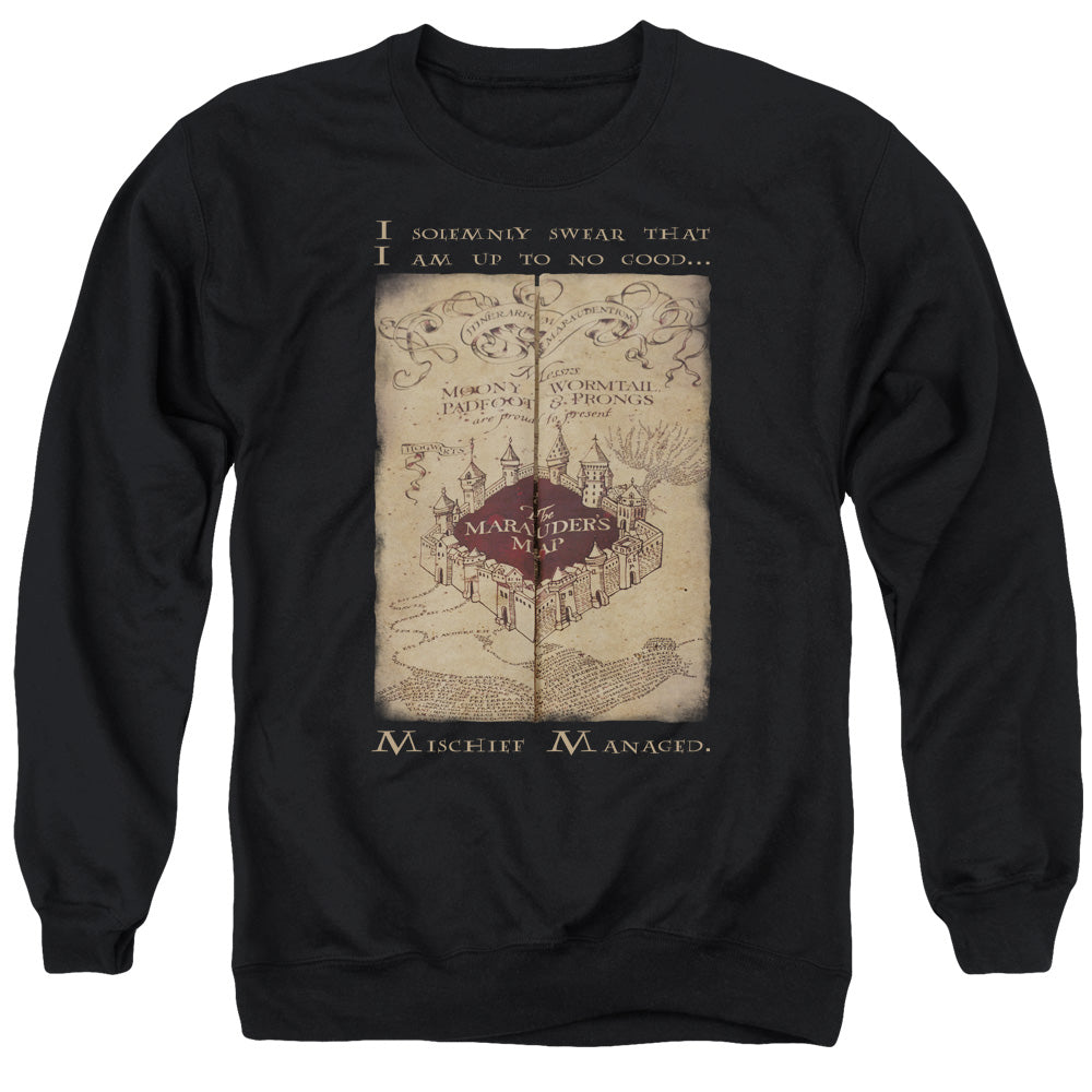 Harry Potter Marauders Map Words Crewneck Sweatshirt product image 1