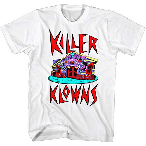 Killer Klowns From Outer Space Crazy House T-Shirt product image 1