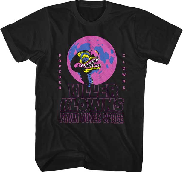 Killer Klowns From Outer Space Popcorn Clowns T-Shirt product image 1