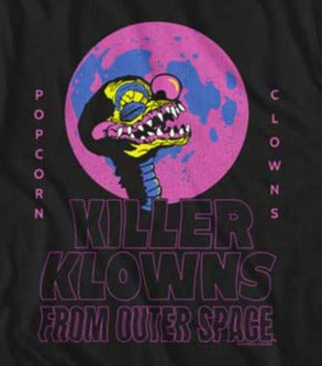 Killer Klowns From Outer Space Popcorn Clowns T-Shirt product image 2