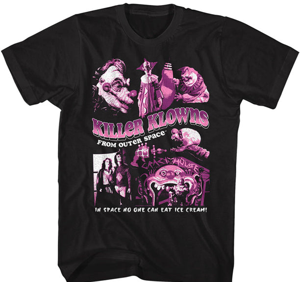Killer Klowns From Outer Space Collage T-Shirt product image 1