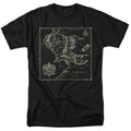 The Lord of the Rings Map of Middle Earth T-Shirt