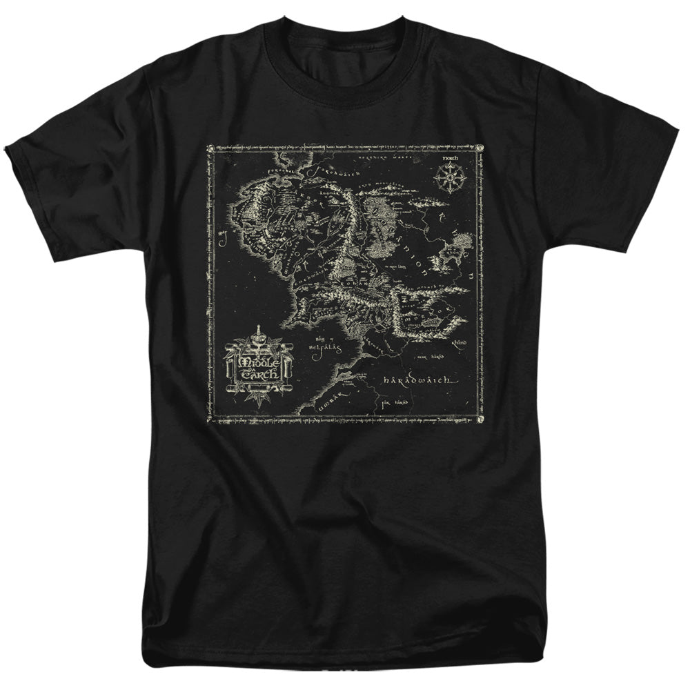 The Lord of the Rings Map of Middle Earth T-Shirt