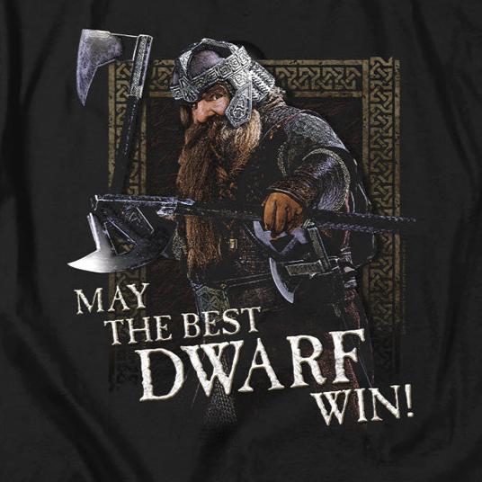 The Lord of the Rings The Best Dwarf T-Shirt