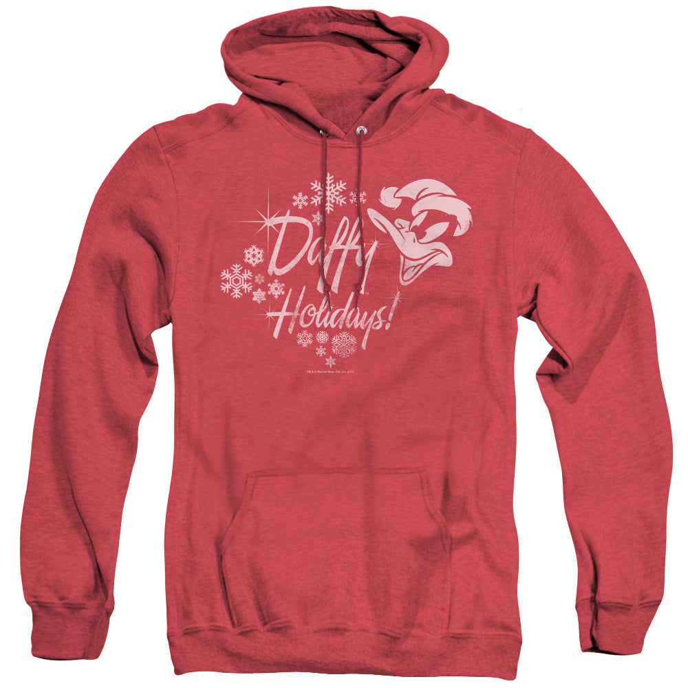 Men's Looney Tunes Daffy Holidays Heather Pullover Hoodie product image 1