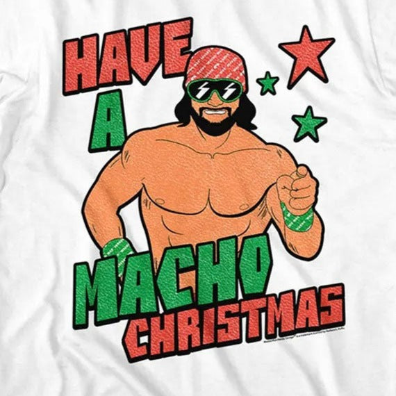 Randy Savage Have A Macho Christmas T-Shirt product image 2