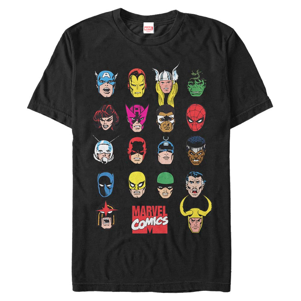 Men's Marvel Heads T-Shirt product image 1