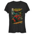 Junior's Marvel Spidey FrontCover T-Shirt product image 1