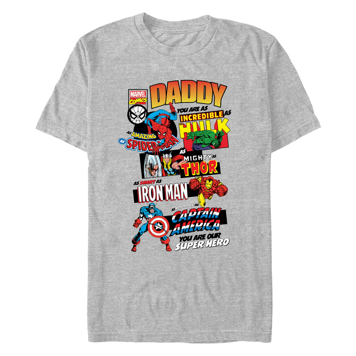 Men's Marvel Ultimate Dad T-Shirt product image 1
