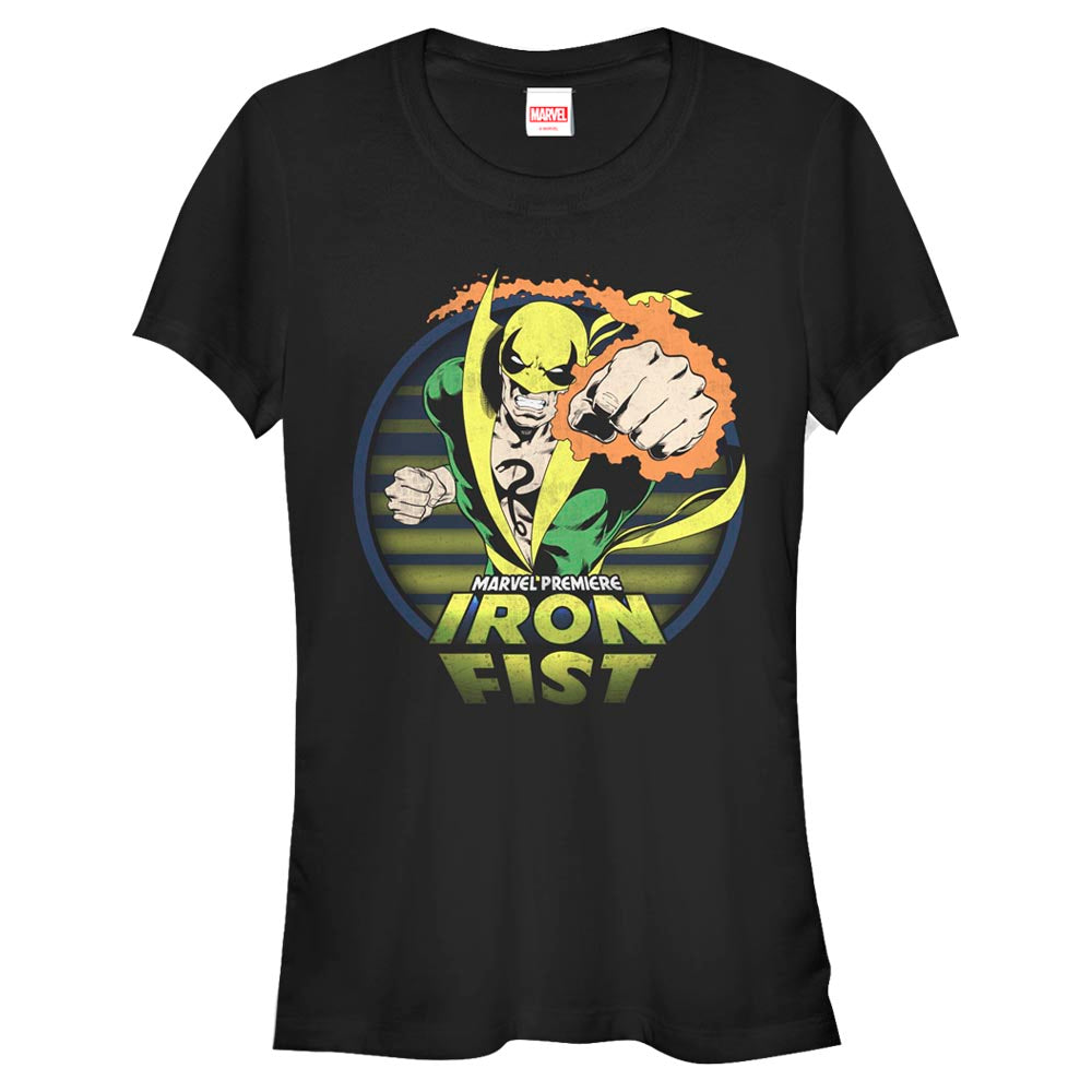 Junior's Marvel IronFist Badge T-Shirt product image 1