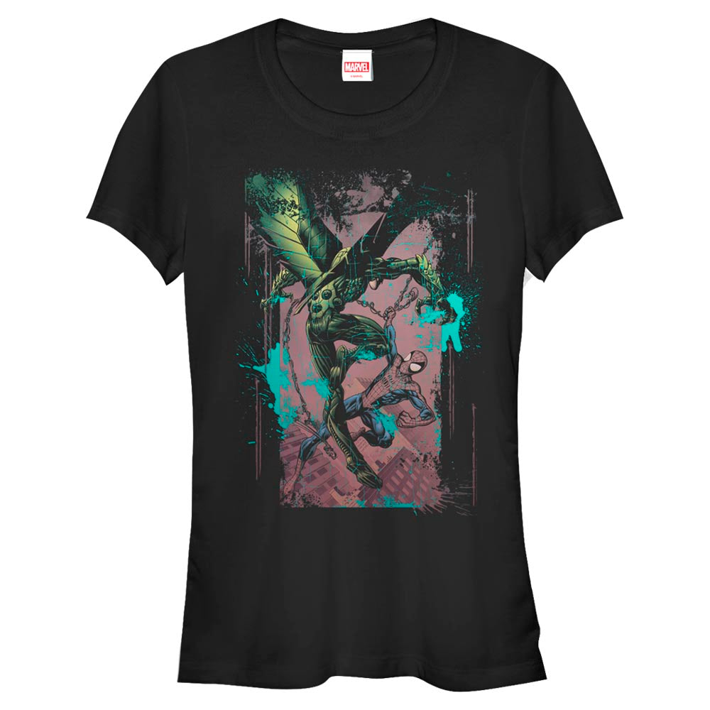 Junior's Marvel Spider-Man Buzzard Splat T-Shirt product image 1