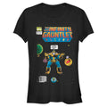 Junior's Marvel Thanos Comic Cover T-Shirt product image 1
