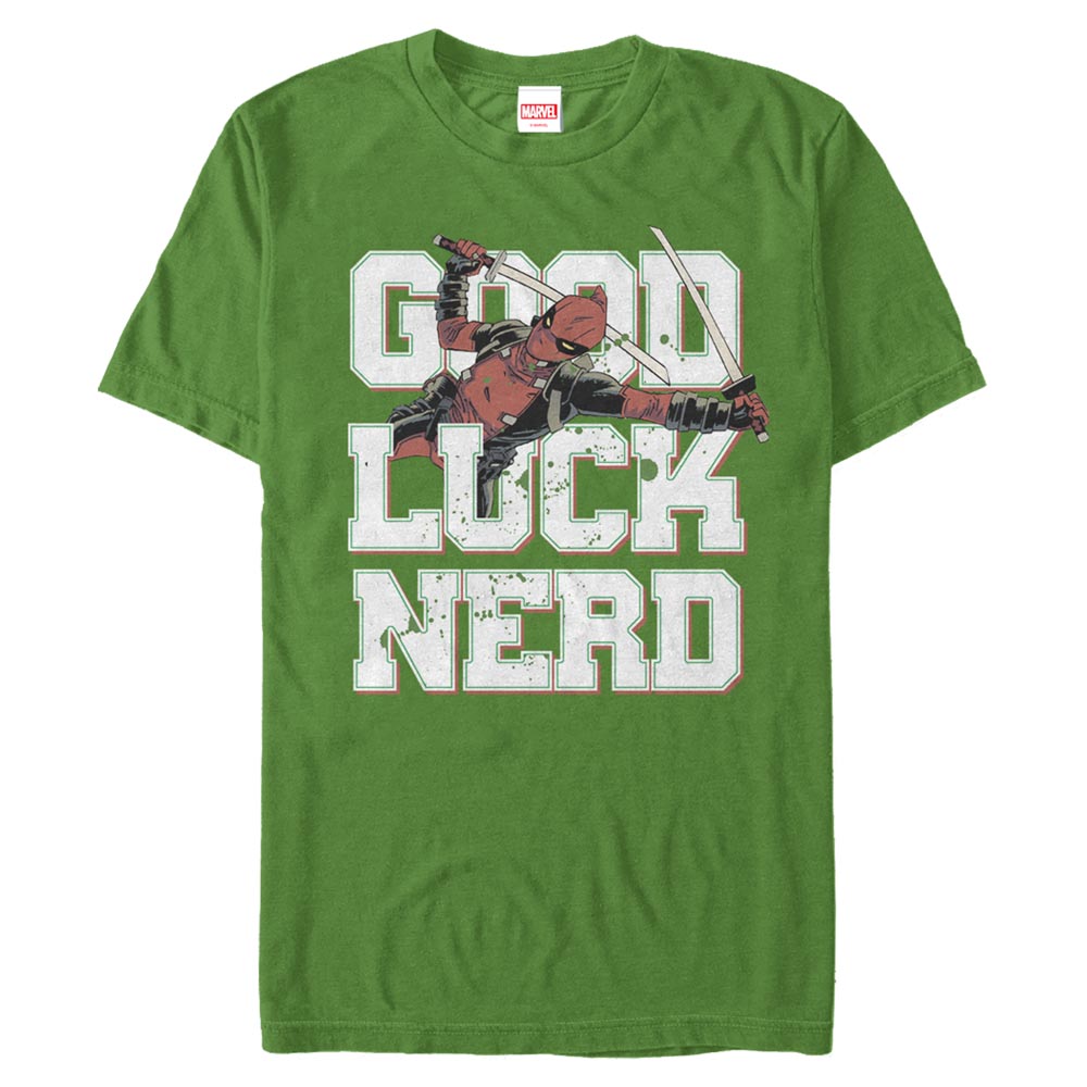 Marvel Good Luck Nerd T-Shirt product image 1