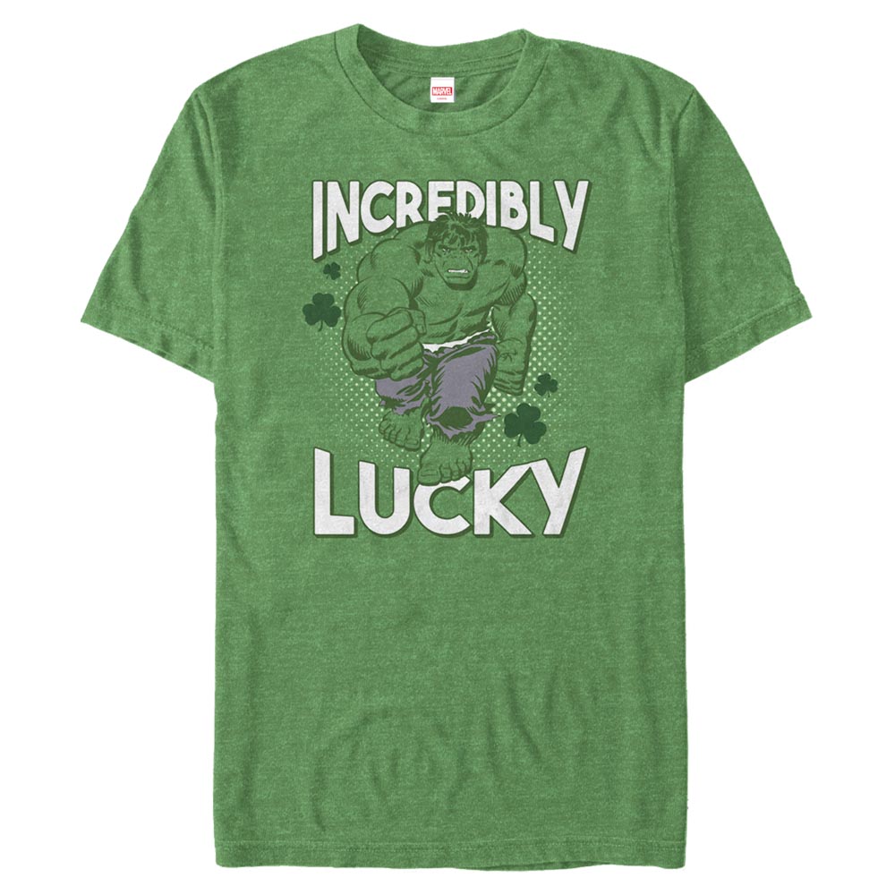 Men's Marvel Incredibly Lucky Hulk T-Shirt product image 1