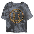 Junior's Marvel Widow Icon Leopard Fill Bombard Tie-Dye product image 1